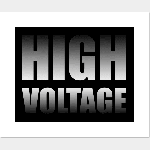 High Voltage Wall Art by Cds Design Store